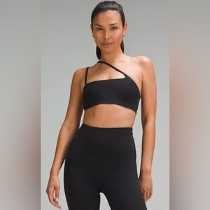 Lululemon Athletica Nulu Strappy One-Shoulder Bra Light Support, A/B Cup